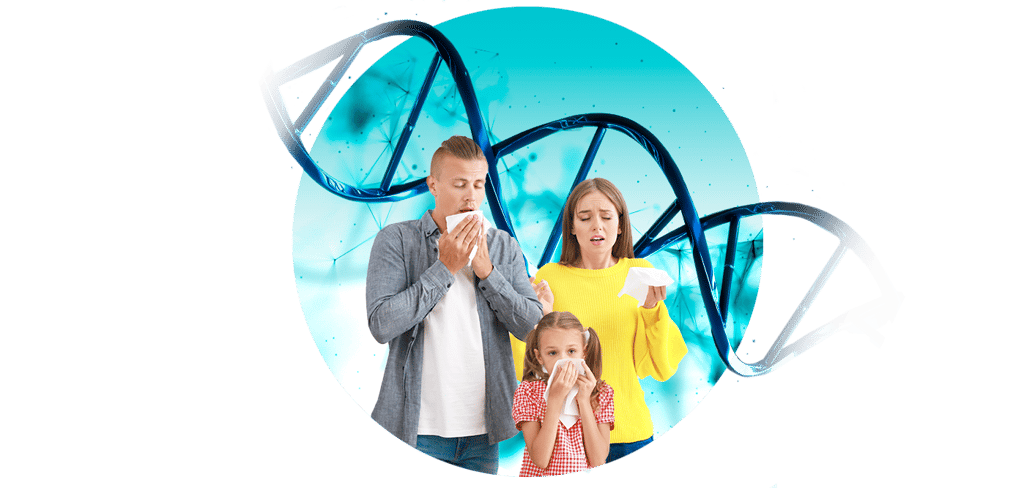 The hereditary nature of house dust mite allergy